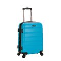 Rockland Rockland F145-TURQUOISE MELBOURNE 20 in. EXPANDABLE ABS CARRY ON - TURQUOISE F145-TURQUOISE